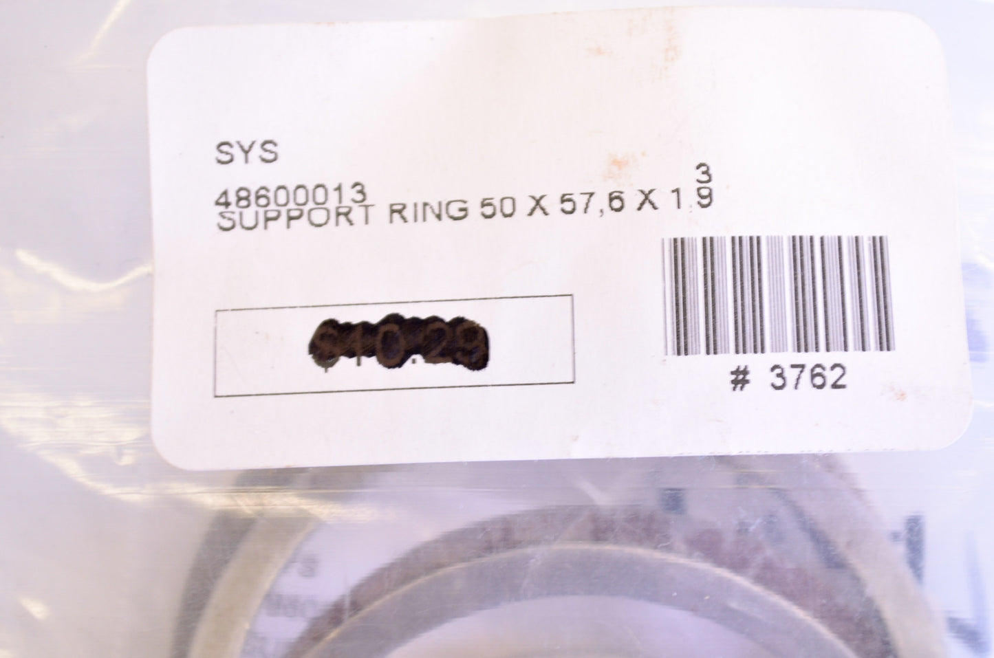OEM KTM 48600013 Support Ring 50x57.6x1.5 NOS