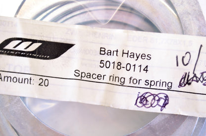 OEM KTM 50180114 Spring Spacer Ring NOS