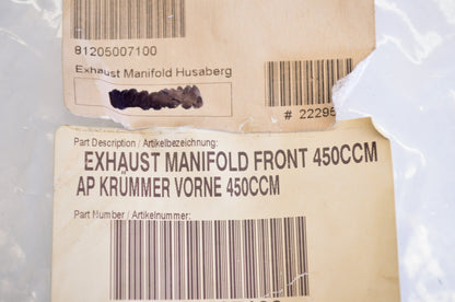 OEM KTM 81205007100 Husaberg Exhaust Manifold NOS