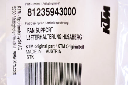 OEM KTM 81235943000 Support Fan NOS