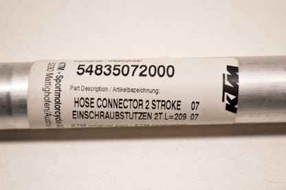 OEM KTM 54835072000 Hose Connector 2 Stroke NOS