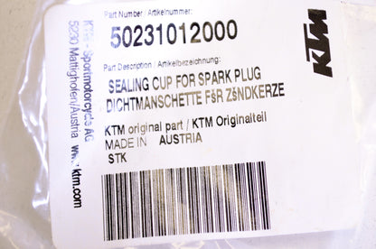 OEM KTM 50231012000 Spark Plug Sealng Cup NOS