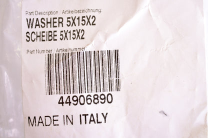 OEM KTM 44906890 Washer 5X15X2 Qty 2 NOS