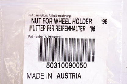 OEM KTM 50310090050 Wheel Holder Nut NOS