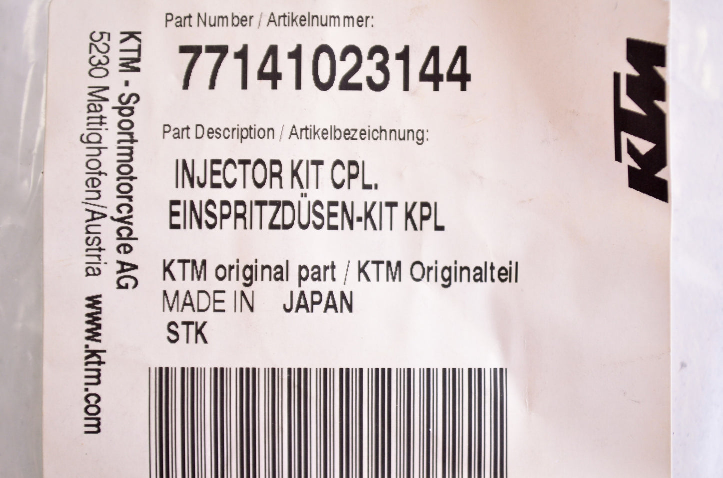 Fuel Injector Kit NOS