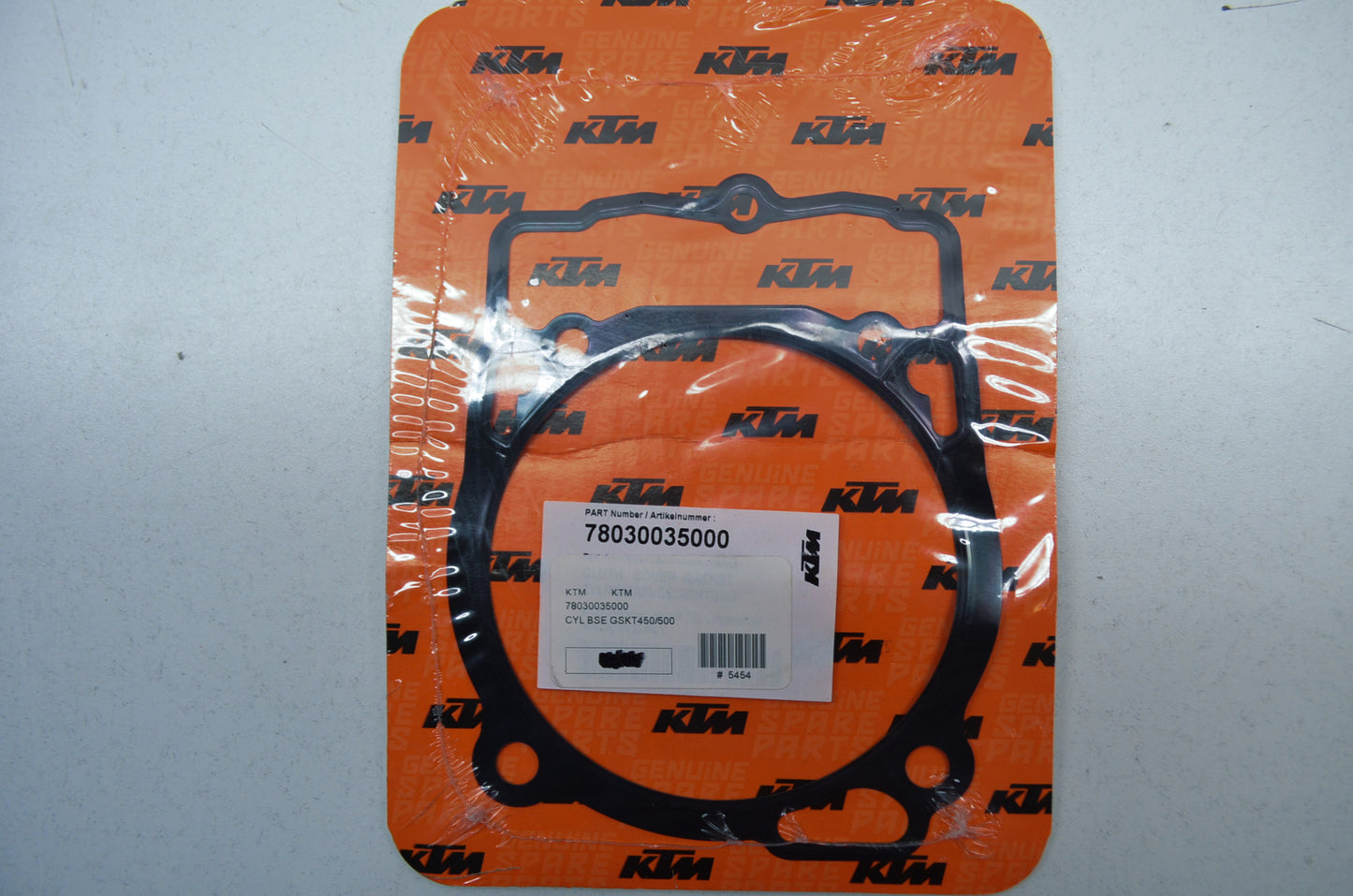 OEM KTM 78030035000 Cylinder Base Gasket NOS