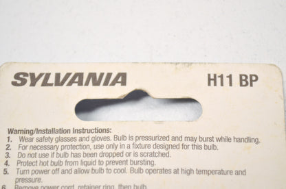 New Sylvania Halogen Headlight Bulb 12v 55w NOS