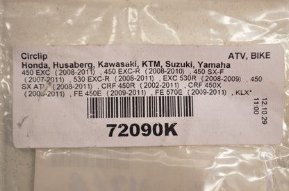 Vertex 72090K Circlip Qty 2 NOS