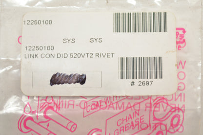 DID 12250100, 520VT2VJ Chain Connecting Link 520 NOS