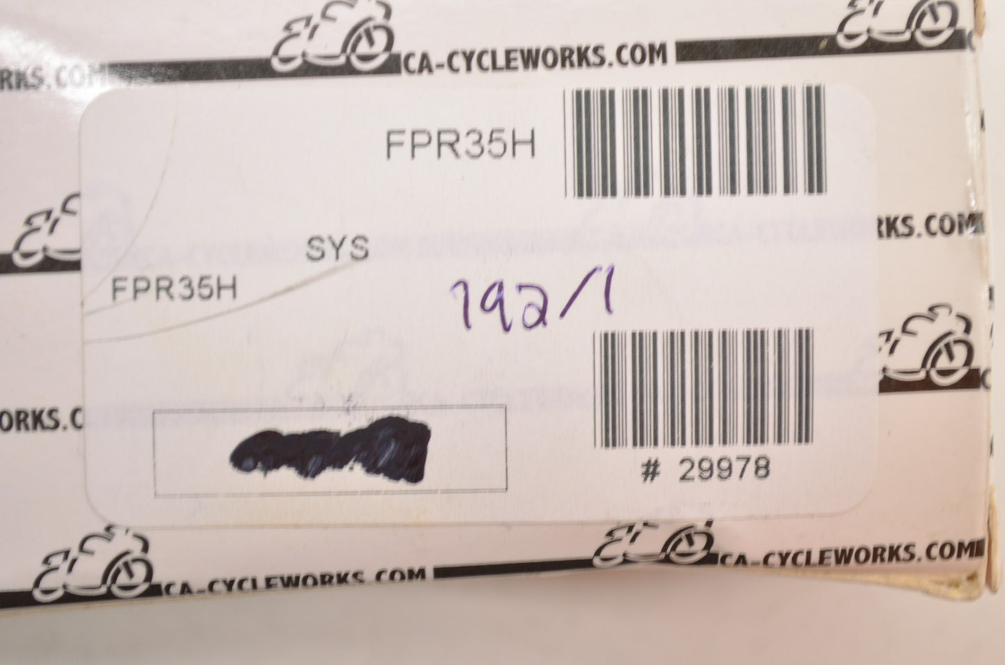 New Cycleworks Fuel Pressure Regulator Without Pipe NOS
