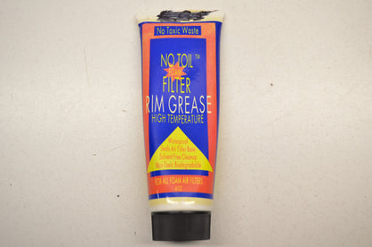 New No Toil Foam Filter Rim Grease 4oz NOS