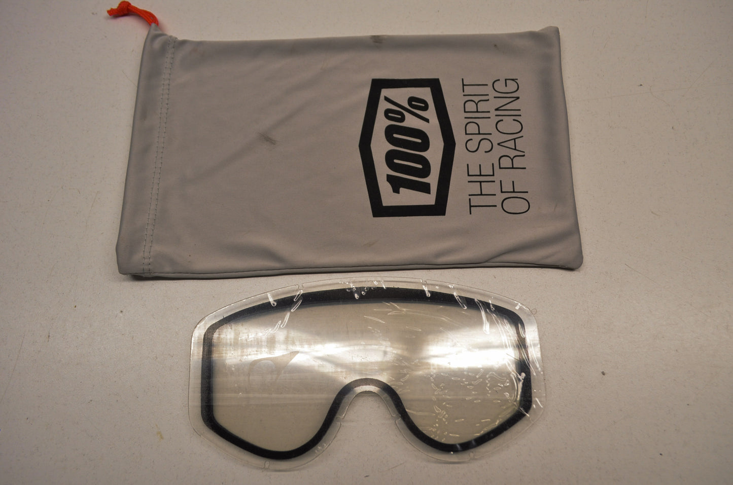 New Scott Lexan Lens Replacement Clear Double NOS