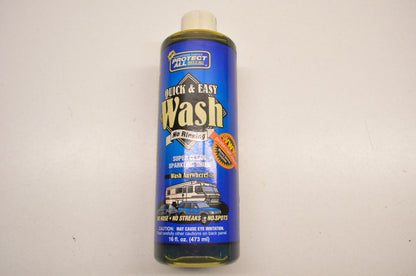 New Protect All Quick and Easy Wash 16 fl oz NOS