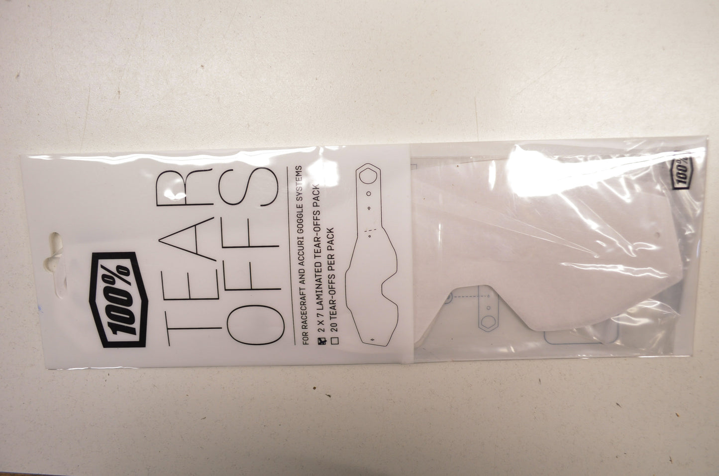 Laminated Goggle Tear Off Kit NOS