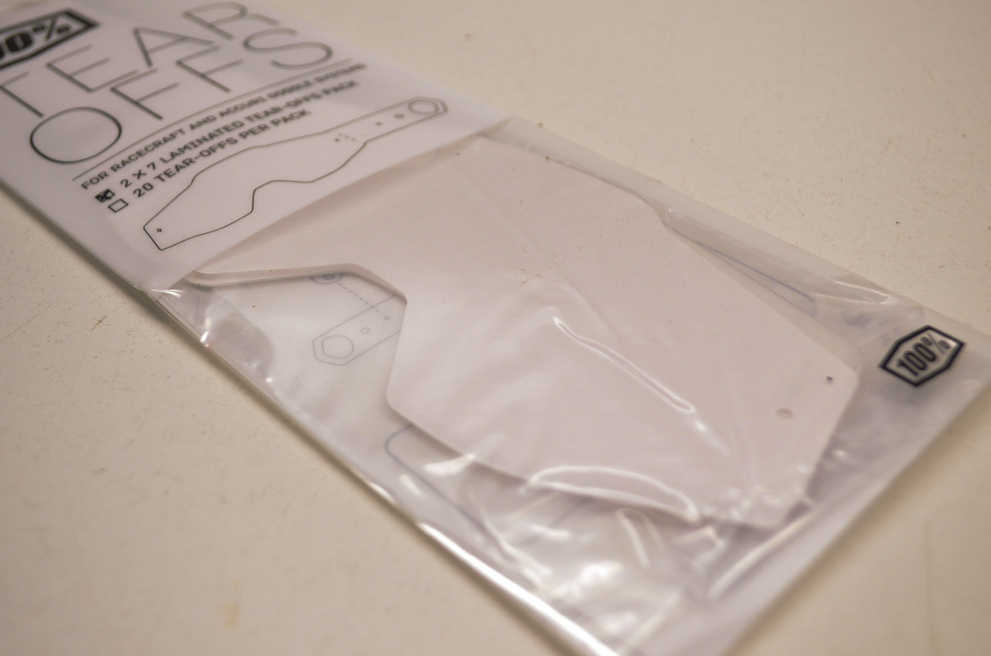 Laminated Goggle Tear Off Kit NOS
