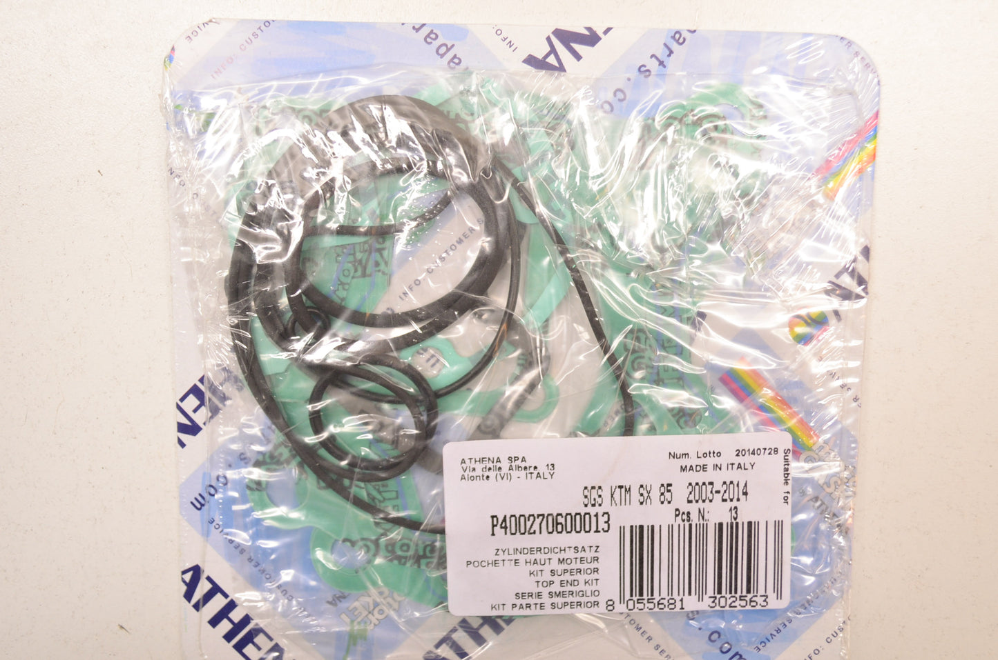 Athena P400270600013, 0934-1982 Top End Gasket Kit NOS