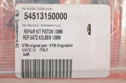 New Brembo KTM Piston Repair Kit 13mm NOS