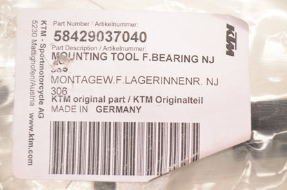 New OEM KTM Bearing Mounting Tool NOS
