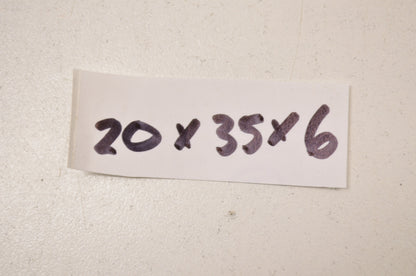 New CFW Oil Seal 20x35x6mm QTY 2 NOS