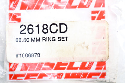 New Wiseco Piston Ring Kit 66.5mm NOS
