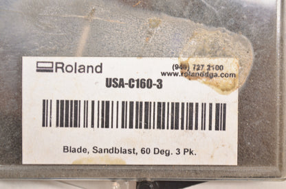 New Roland 60Ãƒâ€šÃ‚Â° Offset Blade QTY 2 NOS