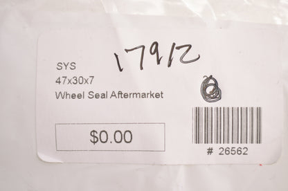 New CHO Oil Seal 47x30x7mm NOS
