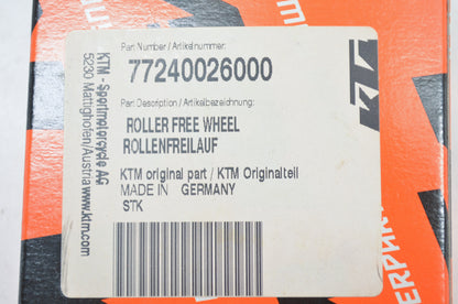 New OEM KTM Roller Free Wheel NOS