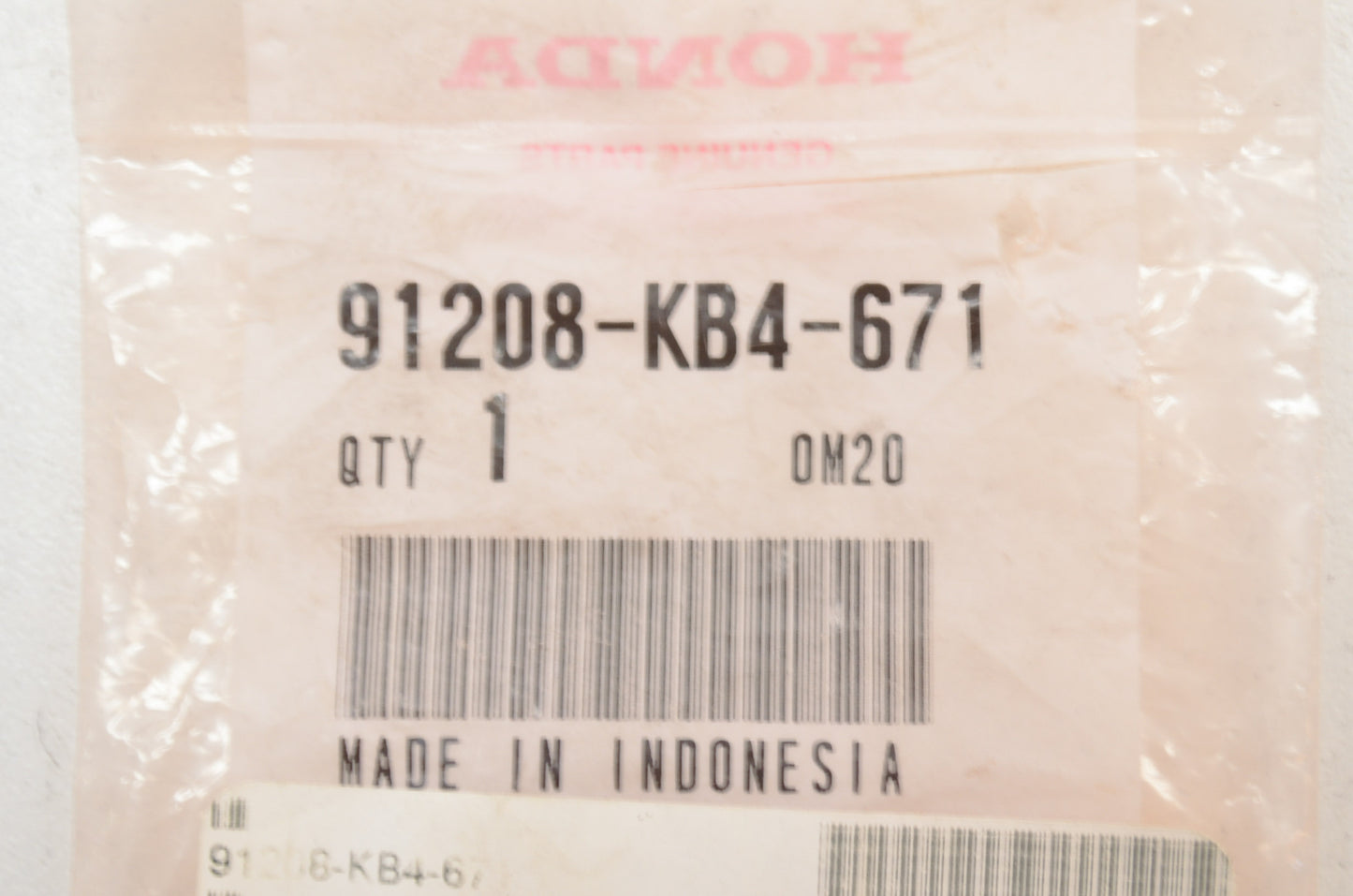 OEM Honda 91208-KB4-671 Oil Seal NOS