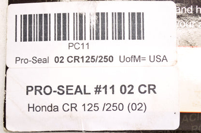 Pro-Seal Air Filter Gasket CR125 CR250 CR 125 250 2002 NOS