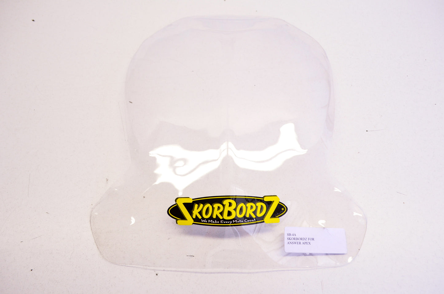 Skorbordz SB-4A Answer Apex Clear ID Panel NOS