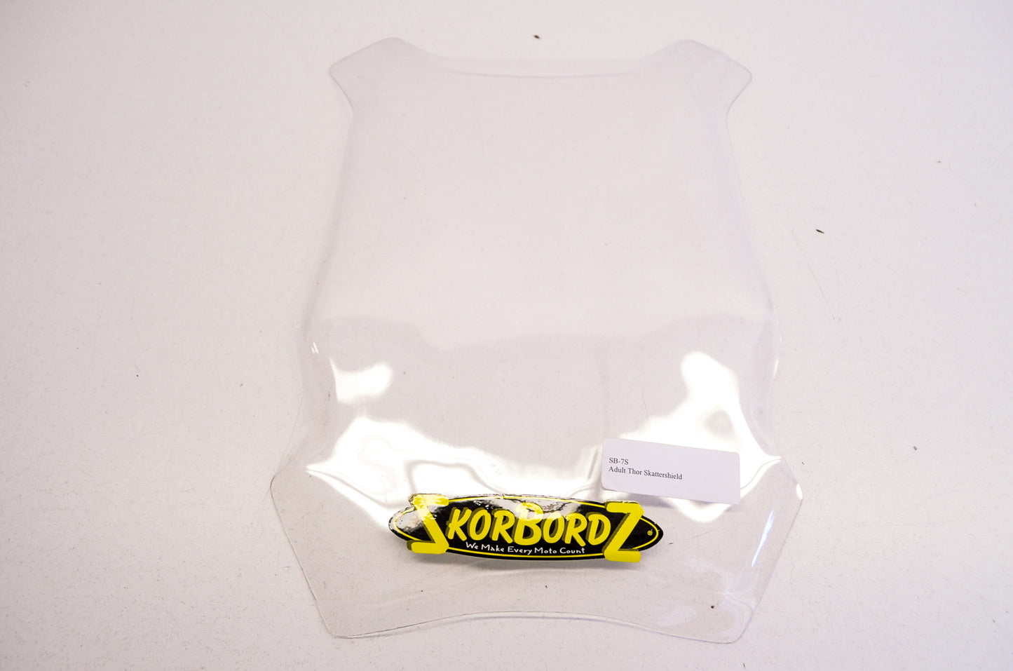 Skorbordz SB-7S Adult Thor Scattershield Clear ID Panel NOS