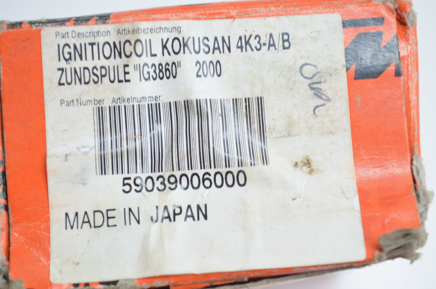 OEM KTM 59039006000 Ignition Coil *IG5128*