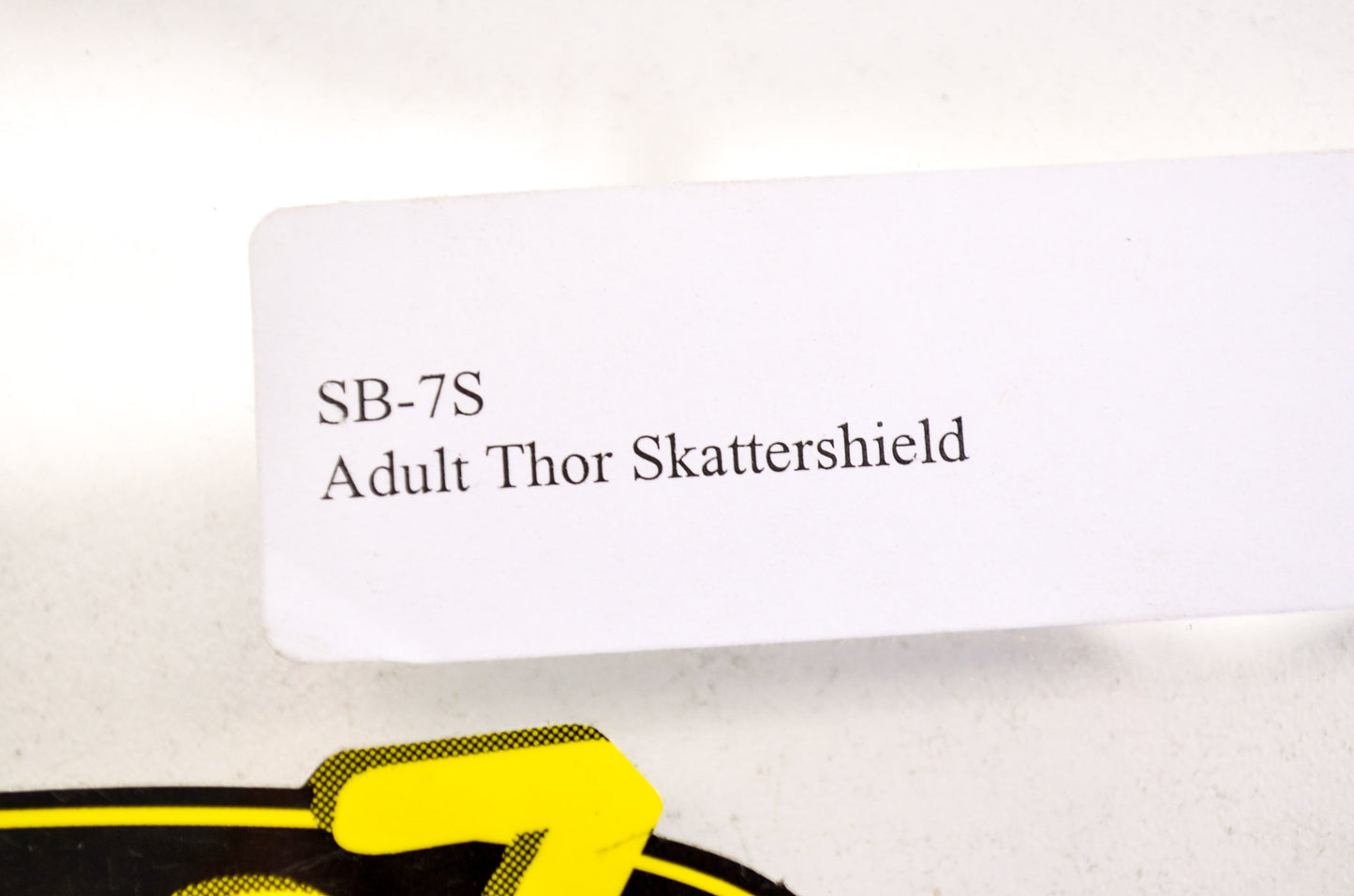 Skorbordz SB-7S Adult Thor Scattershield Clear ID Panel NOS