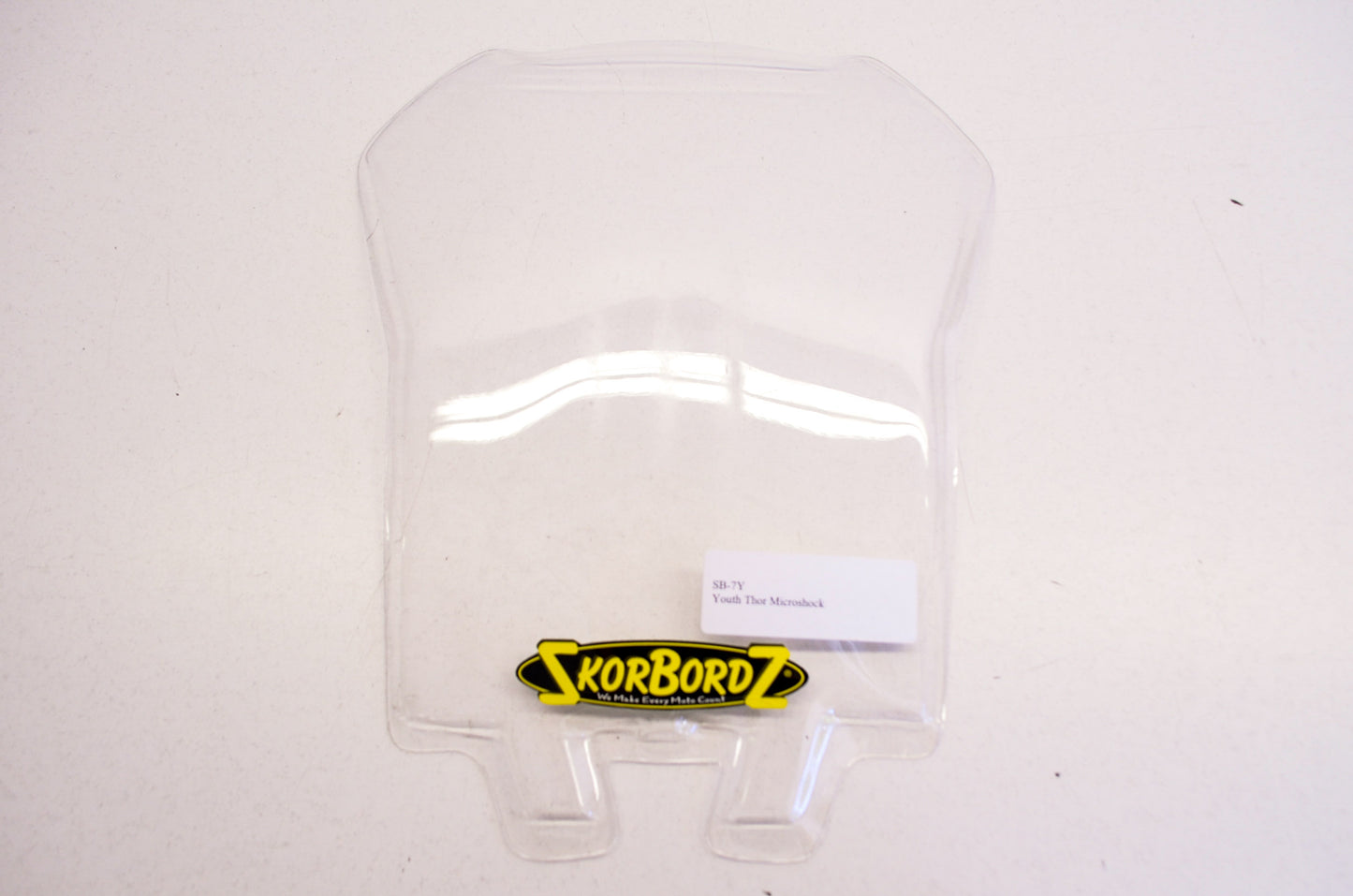 Skorbordz SB-7Y, 4638-00-00 Youth Thor Microshock Clear ID Panel NOS