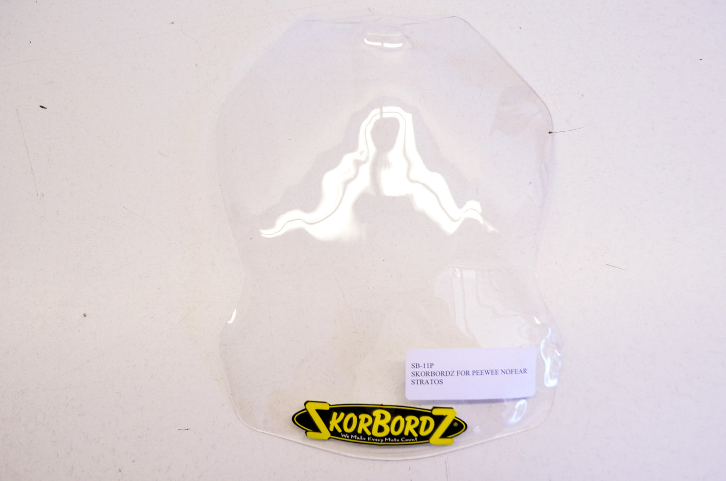 Skorbordz SB-11P Peewee No Fear Stratos Clear ID Panel NOS