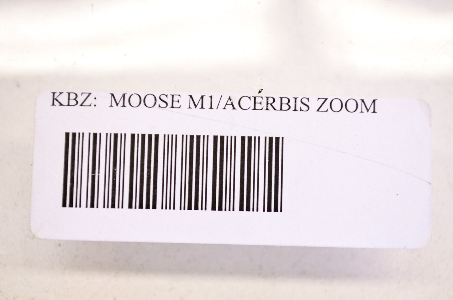 Moose M1 / Acerbis Zoom Clear ID Panel NOS