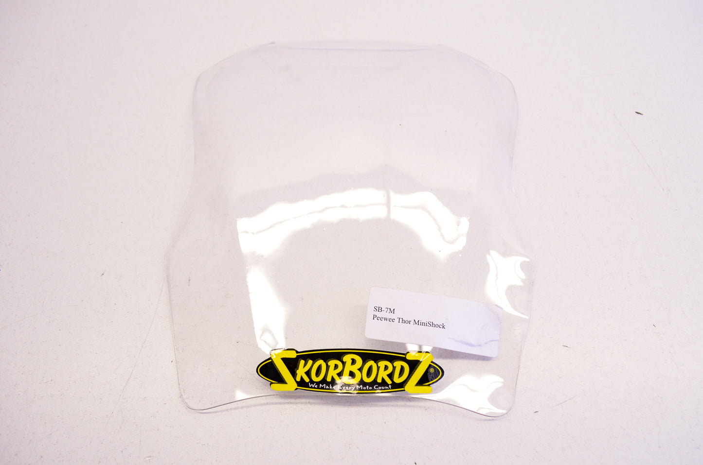Peewee Thor MiniShock Clear ID Panel NOS