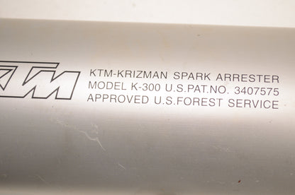 OEM KTM K-300 Spark Arrestor Exhaust Silencer