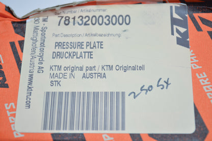OEM KTM 78132003000 Pressure Plate NOS