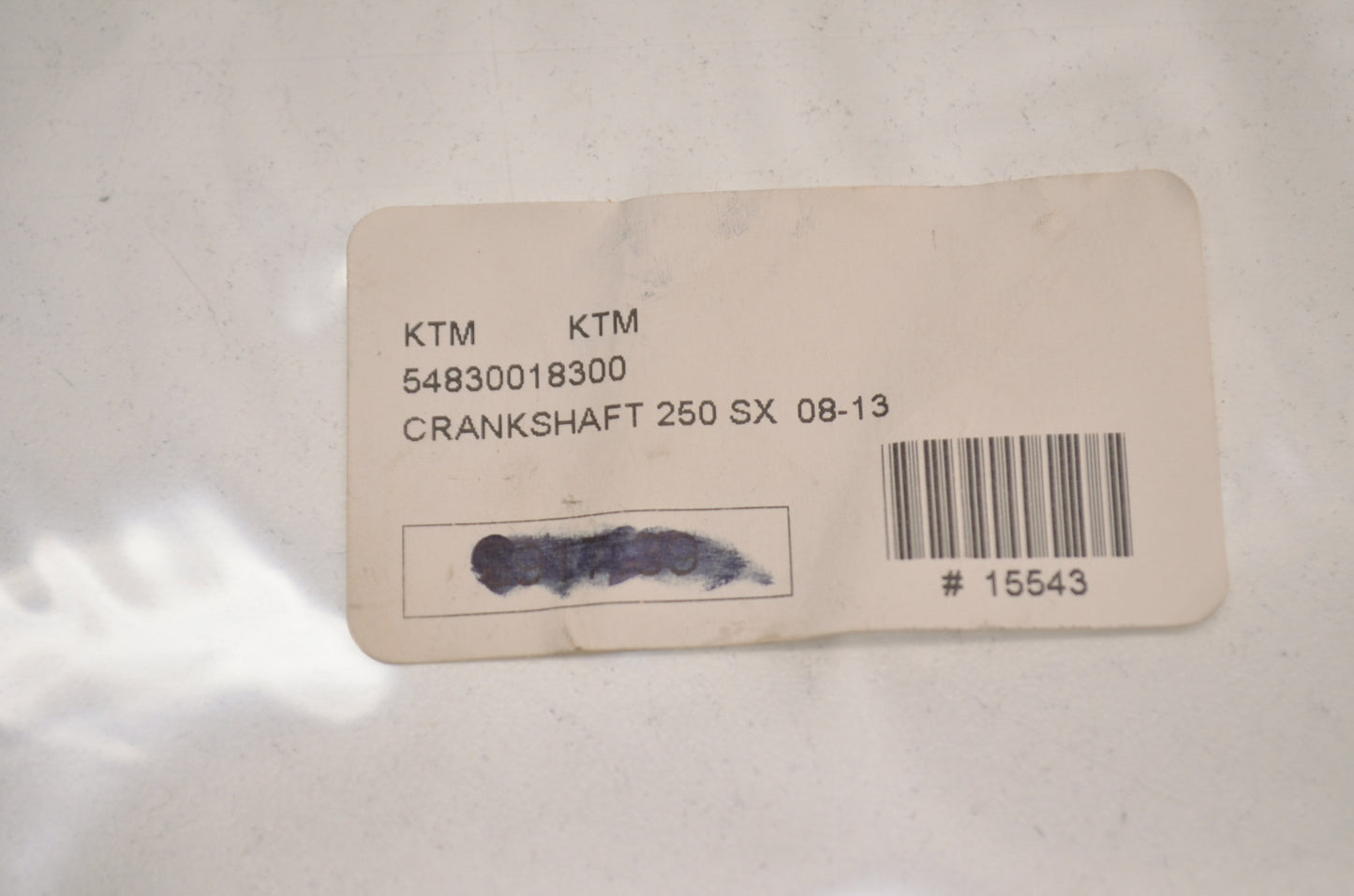 OEM KTM 54830018300 Crankshaft