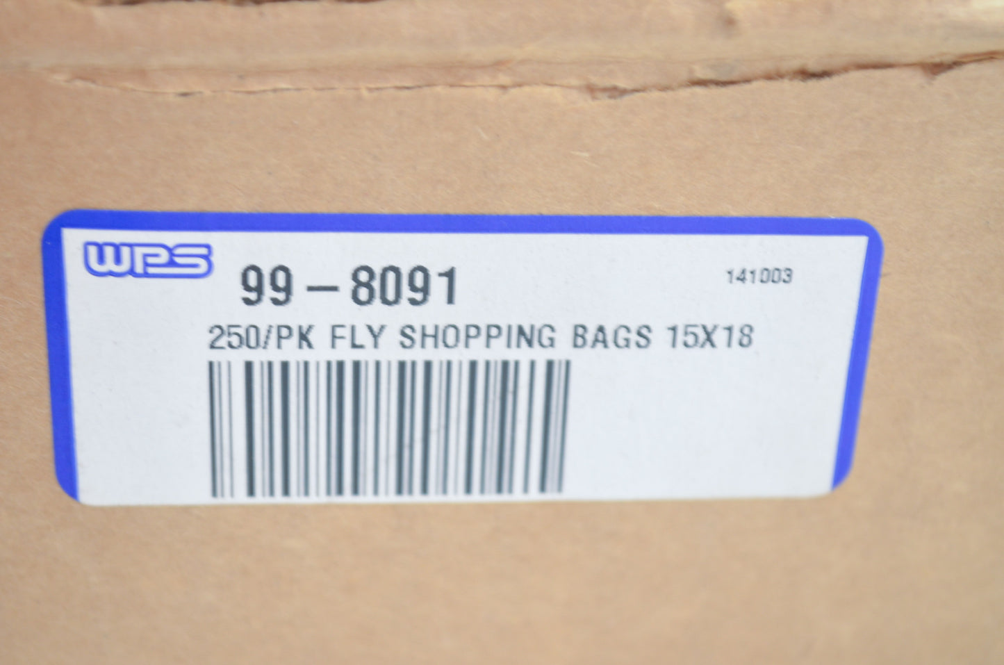 WPS 99-8091 Fly Shopping Bags 15x18 Qty 172 NOS