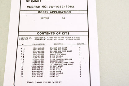 Gasket Kit NOS
