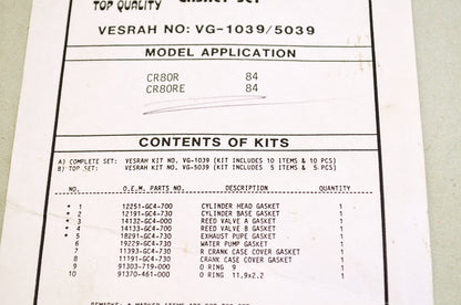 Gasket Kit NOS
