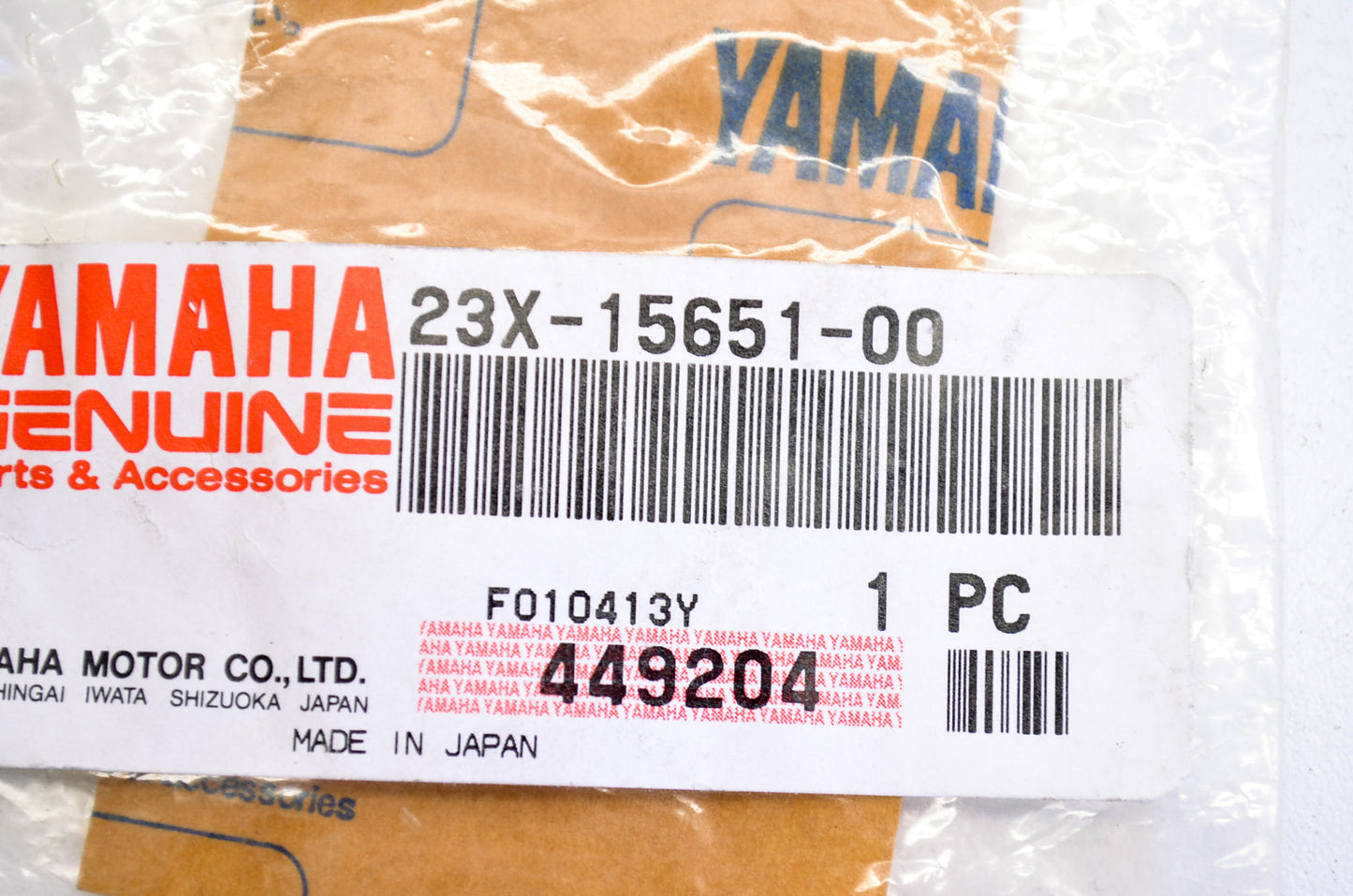 OEM Yamaha 23X-15651-00-00 Kick Idle Gear NOS