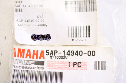 OEM Yamaha 5AP-14940-00-00 Diaphragm Assembly NOS