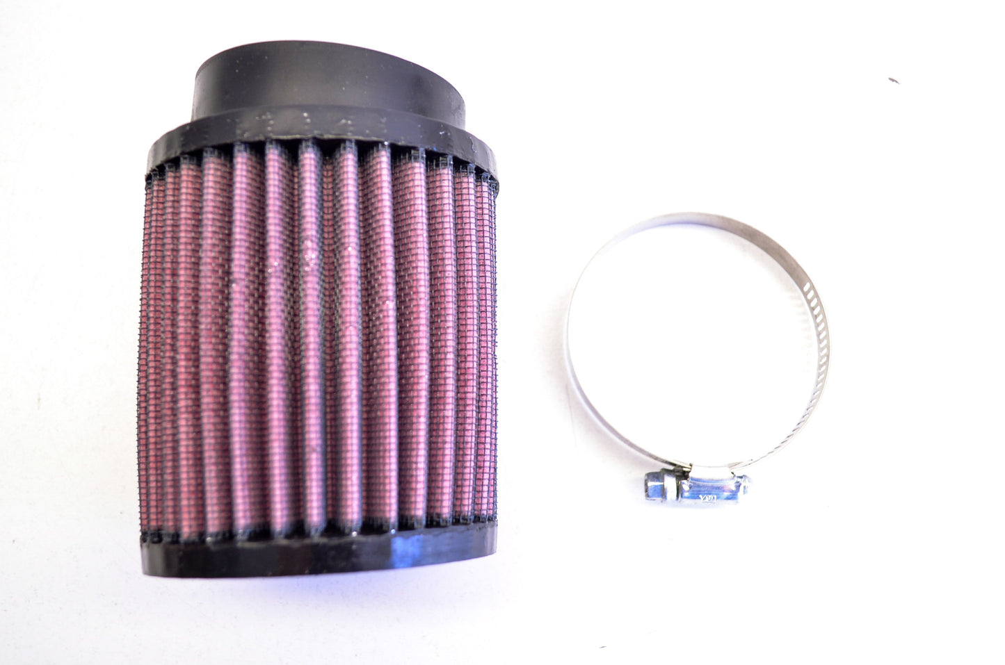 New K&N High Flow Washable Universal Air Filter Assembly NOS