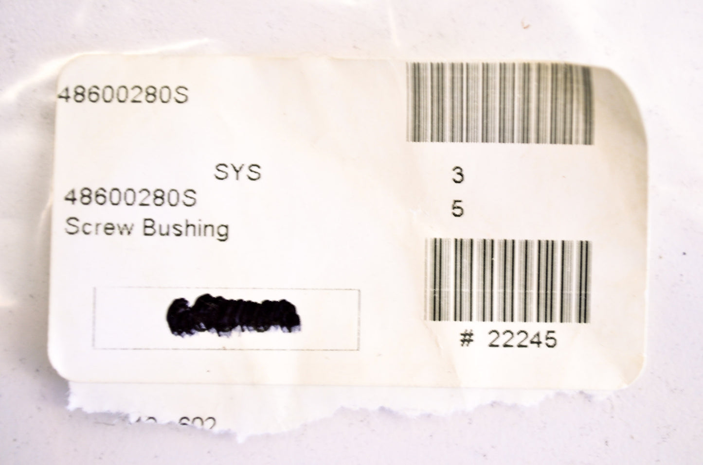 Bushing Screw M20x1 L 33 Complete