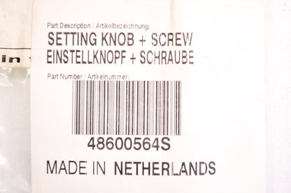 OEM KTM 48600564S Setting Knob & Screw NOS
