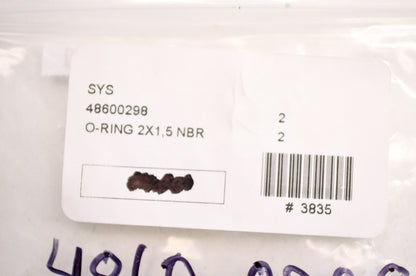 OEM KTM 48600298 O-Ring 2X1.5 NBR NOS
