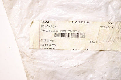 OEM Arctic Cat 0148-237 Driven Clutch Spacer NOS